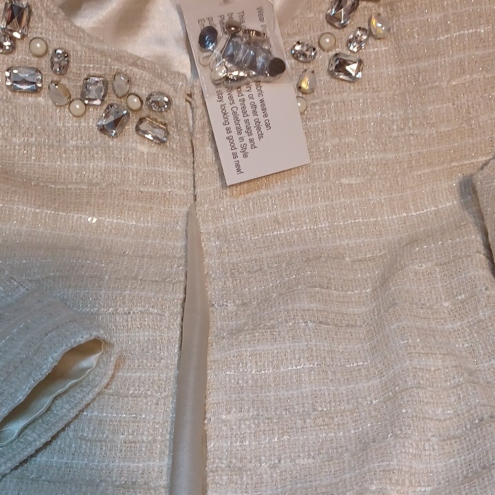 NWT Joan Rivers Rhinestone Jacket - Picture 9 of 9
